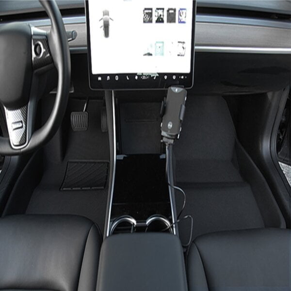 Tapis de sol XPE respectueux de l'environnement pour Tesla Model Y Model 3  S 2022 – 2020, tapis de sol pour voiture, pour toutes les saisons