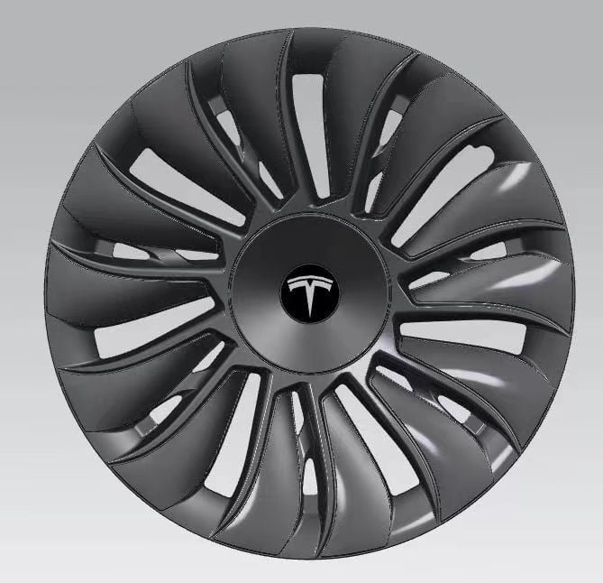 Focket 19 Zoll Radnabenkappen für Tesla Model Y 2020–2023, 4 Radabdeckungen  mit 4 Mittelkappen Logo, Kratzfeste Felgenschutz Radkappen für Tesla Model  Y Radkappen (Symmetrisch) : : Auto & Motorrad