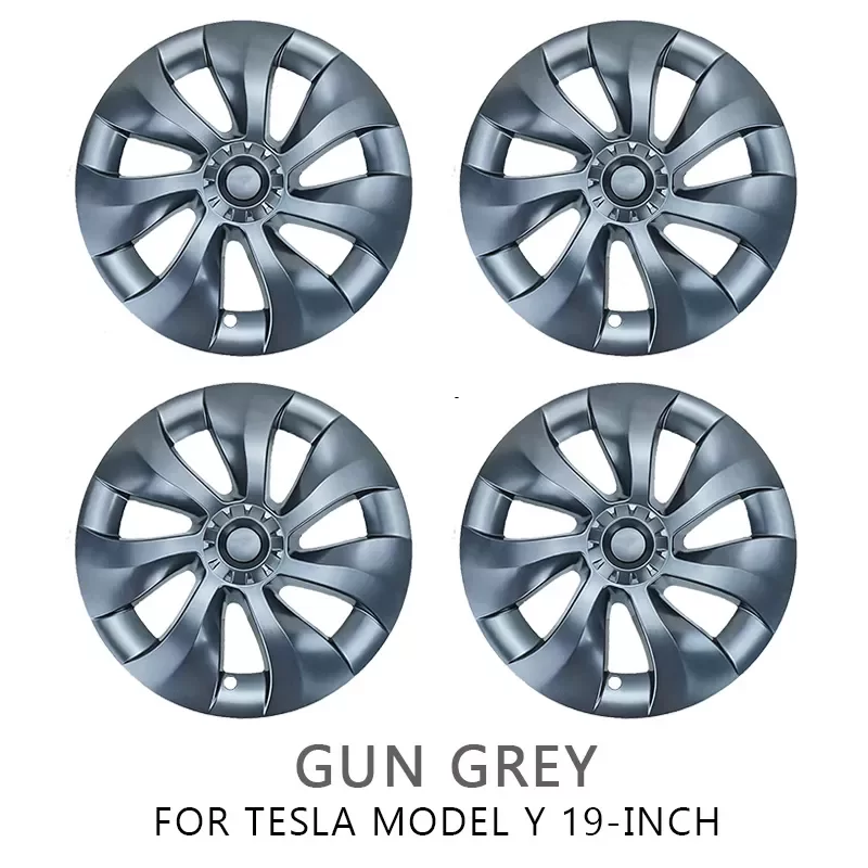 Radkappen für Tesla Model Y 2020-2023, Mattschwarze Radkappe, 4er-Set,  Autozubehör für 19-Zoll-Räder, Aufsteckbare Radkappe, Außenkappe für  Autoreifenersatz : : Auto & Motorrad