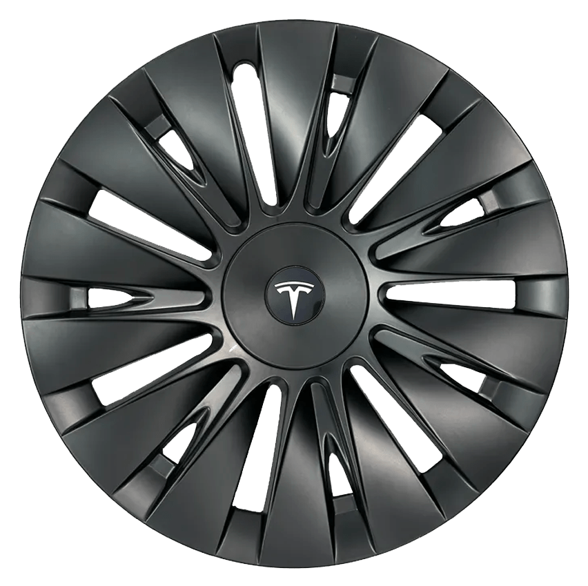  Enjoliveurs De Roues 19 Pouces Tesla Model Y, 4 PièCes De  Remplacement Compatibles avec Tesla Model Y (19in Model Y- Style 2)