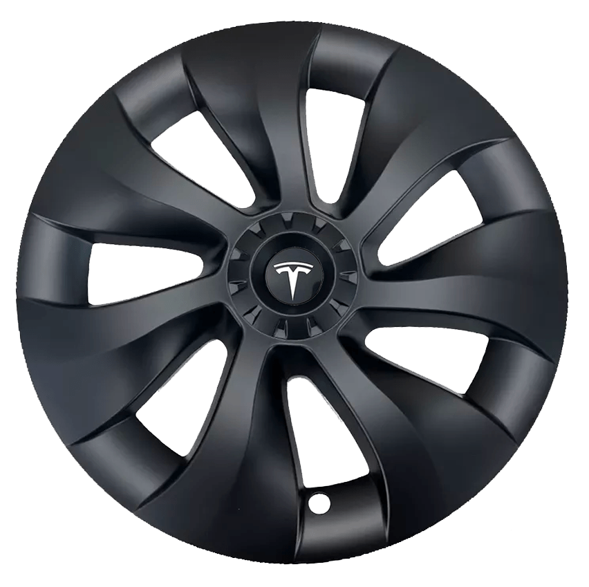 Aero Radkappen (4x) in Schwarz für das Tesla Model Y
