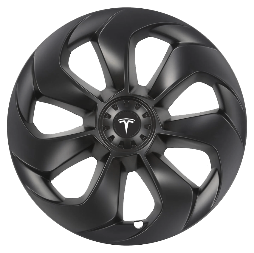  Enjoliveurs De Roues 19 Pouces Tesla Model Y, 4 PièCes De  Remplacement Compatibles avec Tesla Model Y (19in Model Y- Style 2)